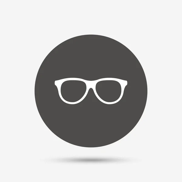 Signo de gafas retro icono — Archivo Imágenes Vectoriales