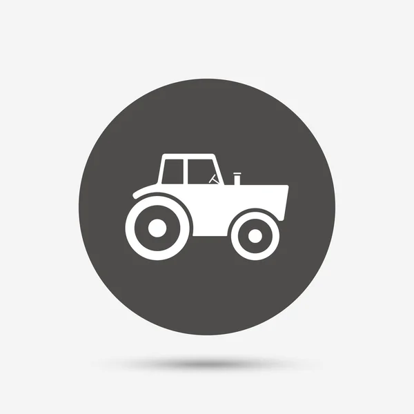 Tractor sign icon. — Stock Vector