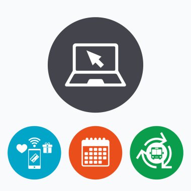 Dizüstü işareti simgesi. 