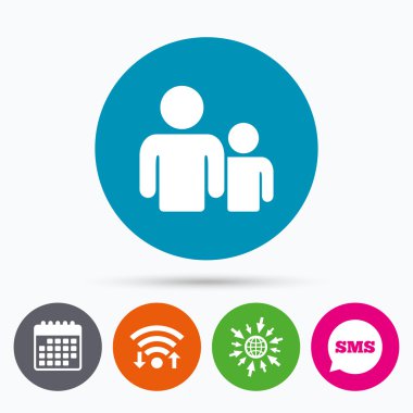 Grup insanlar işareti  