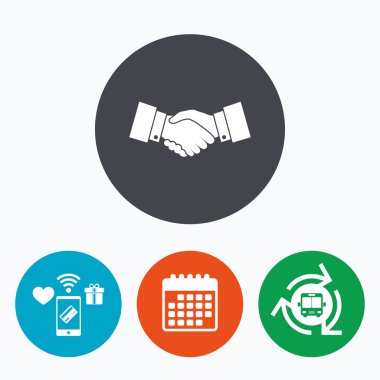 El sıkışma işareti simgesi. 