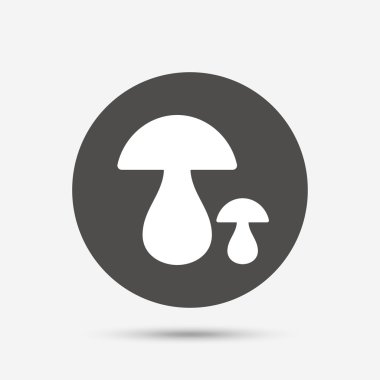 mantar işareti simgesi.  