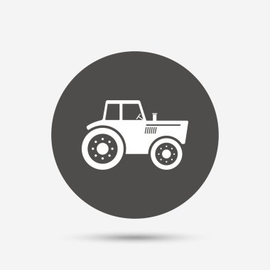 Traktör işareti simgesi.  