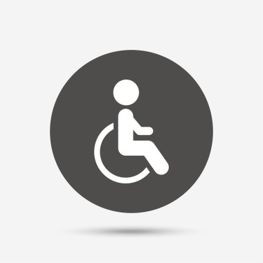 Engelli işareti simgesi.  