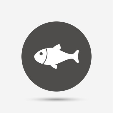 Balık işareti simgesi. Balık sembol.