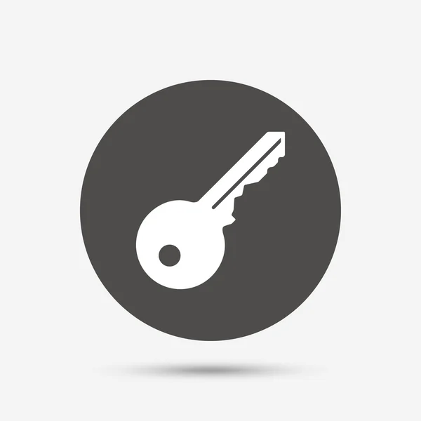 Schlüsselzeichensymbol. — Stockvektor