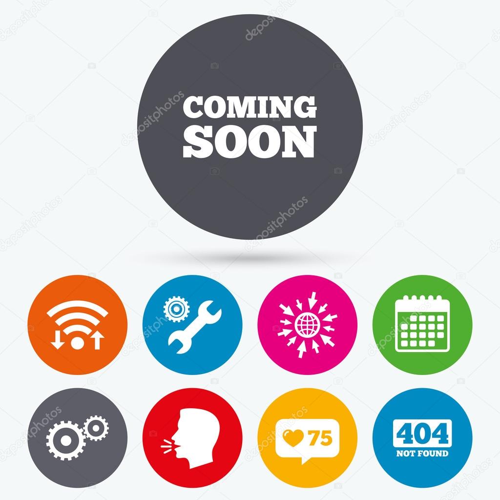 coming soon icon coming soon icon