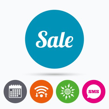 Satılık işareti simgesi.  