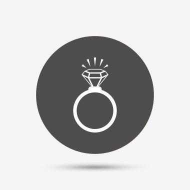 Yüzük işareti simgesi. 