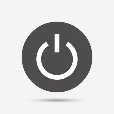 güç işareti simgesi.
