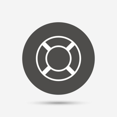 Lifebuoy işareti simgesi. 