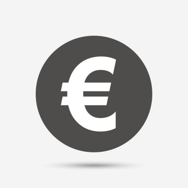 Euro işareti simgesi.  
