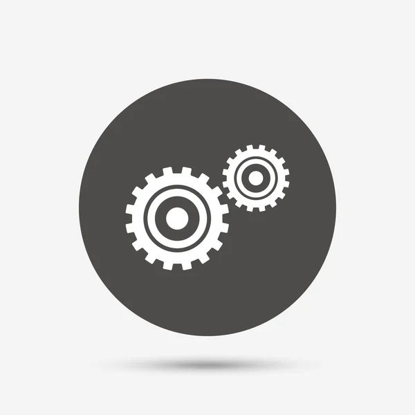 Cog settings sign icon. — Stock Vector