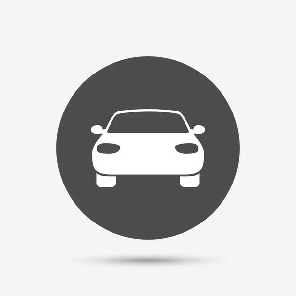 Auto teken pictogram. — Stockvector