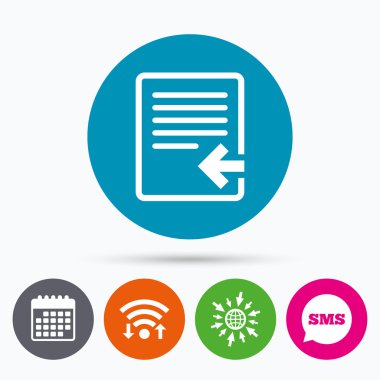 Alma dosyası simgesi.