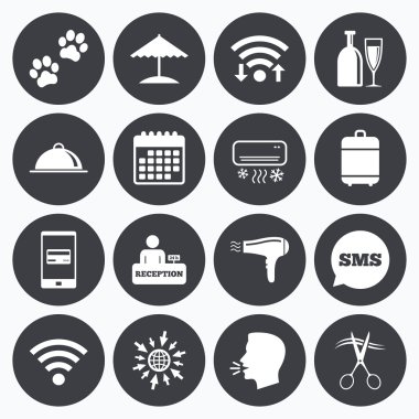 Otel, apartman simgeler Hizmetleri..
