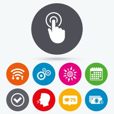 ATM Para Çekme simgeleri.