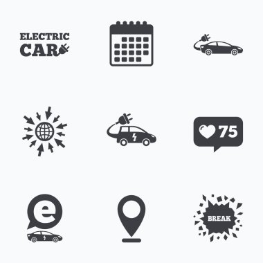 Elektrikli Araba işareti.