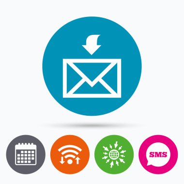 posta almak simgesi.