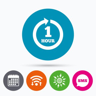 Her saat işareti simgesi.