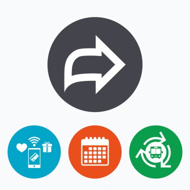 ok işareti simgesi. İleri düğmesi.