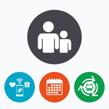 Grup insanlar işareti simgesi.