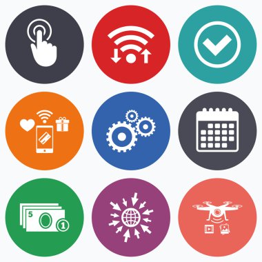 ATM Para Çekme simgeleri.