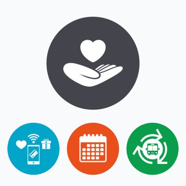 hayat sigortası işareti.