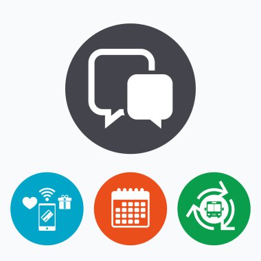 sohbet işareti simgesi 