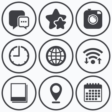 Sosyal medya simgeleri.