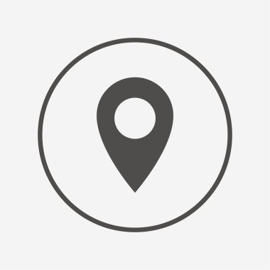 harita işaretçi simgesi.