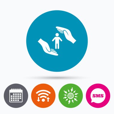 İnsan hayat sigortası işareti