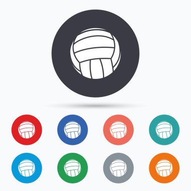 Voleybol işareti simgesi.