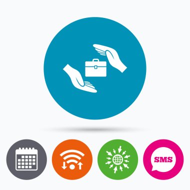 Bagaj Sigortası işareti.