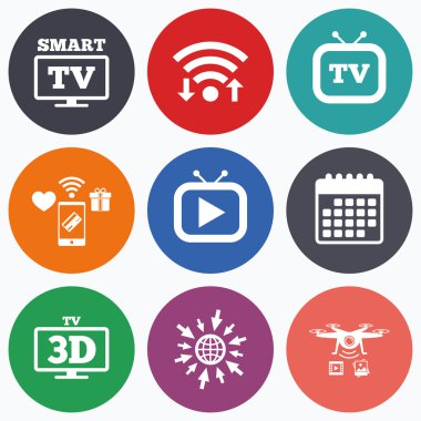 Akıllı 3d Tv modu simgesi.