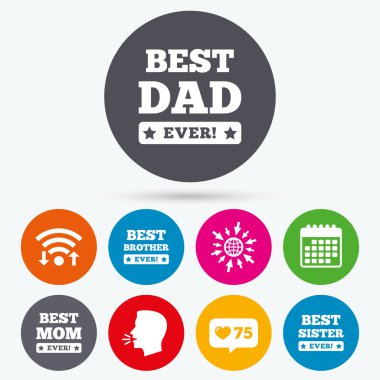 En iyi anne ve baba, kardeş, kardeş 