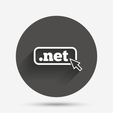 Etki alanı Net işareti simgesi.  