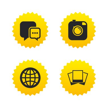 Sosyal medya simgeleri.  