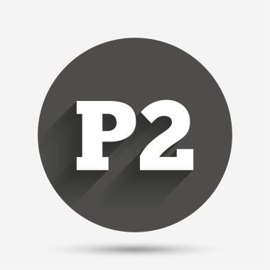 Park ikinci kat simgesi. 