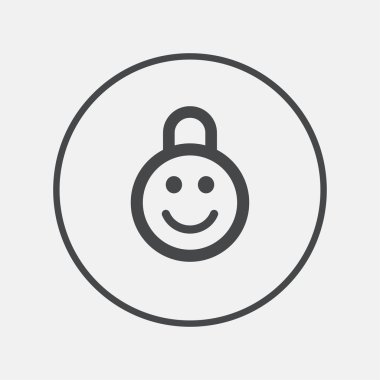 Çocuk kilidi simgesi  