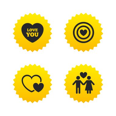 Sevgililer günü aşk simgeler. 