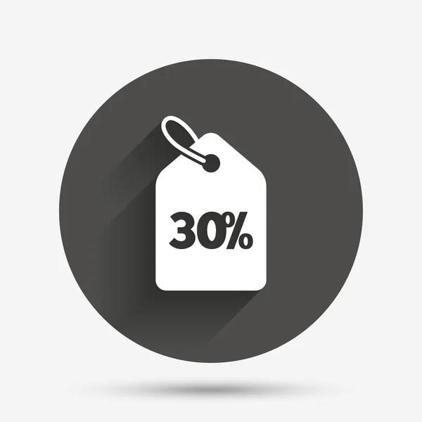 30 % prodejní ceny — Stockový vektor