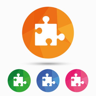 bulmaca parçası işareti simgesi. 