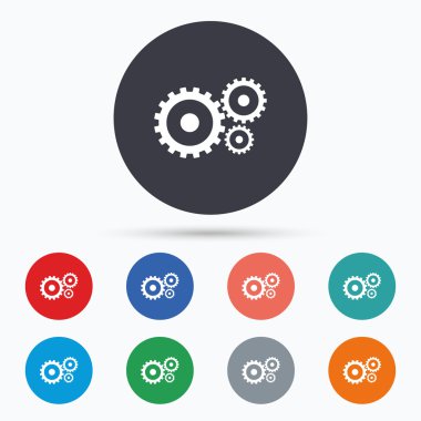 COG ayarları işareti simgeleri