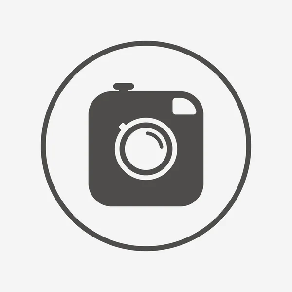 Yenilikçi fotoğraf kamera işareti — Stok Vektör