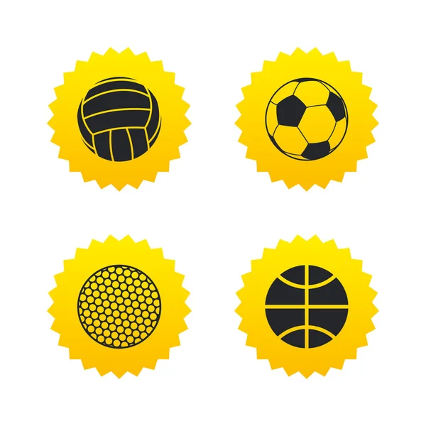 Sport balls. Volleyball, Basketball, Soccer.