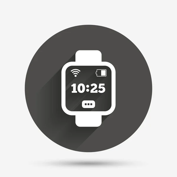 スマートな腕時計記号アイコン. — ストックベクタ