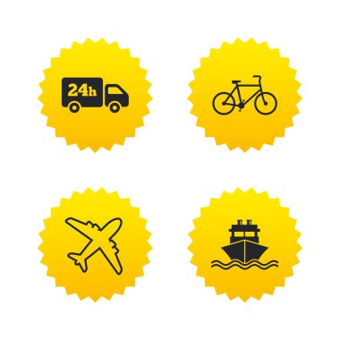 Kargo kamyon, nakliye, Bisiklet.  