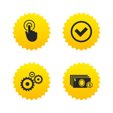 ATM Para Çekme simgeleri.