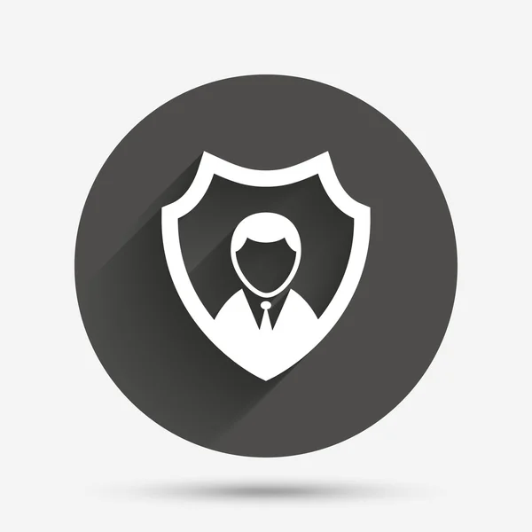 Security agency icon. — Stock Vector